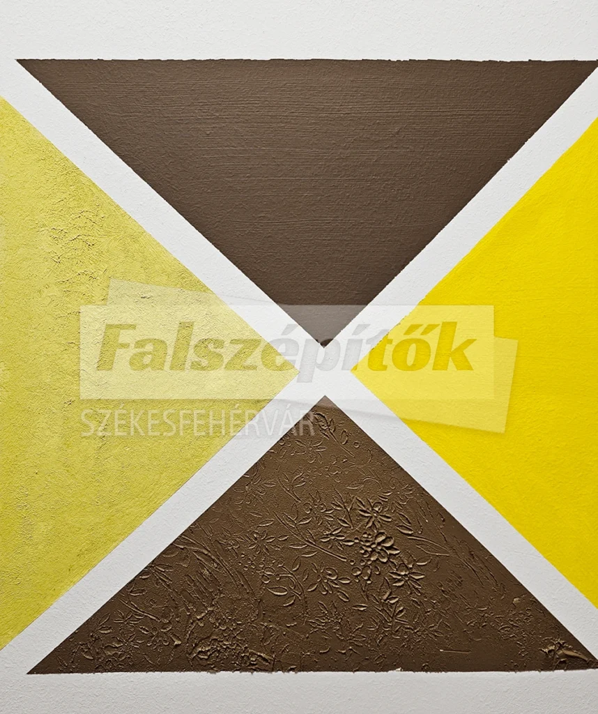 strukturált festés